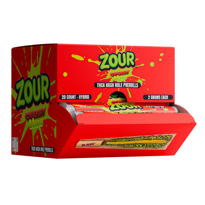 Zour Stash - 2g Pre-Roll THCA Hash Holes - 20ct