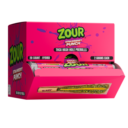 Zour Stash - 2g Pre-Roll THCA Hash Holes - 20ct