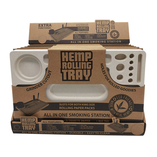 Hemp Rolling Trays - 6ct