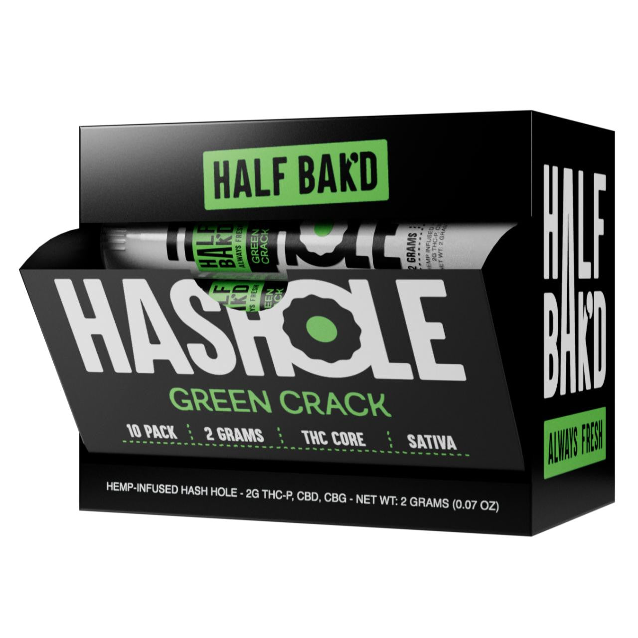 Half Bak'd - 2g Hash Hole - 10ct