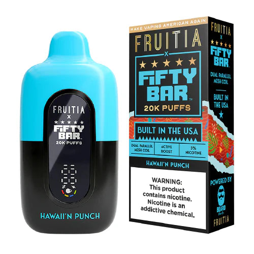 Fifty Bar x Fruitia 20k - 18ml - 5ct +