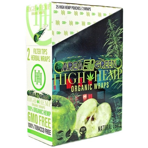 High Hemp Wraps - 25ct - 2pk