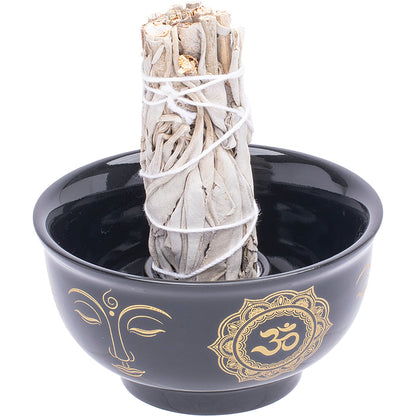 Fujima - Ceramic Smudge Bowls - 4ct