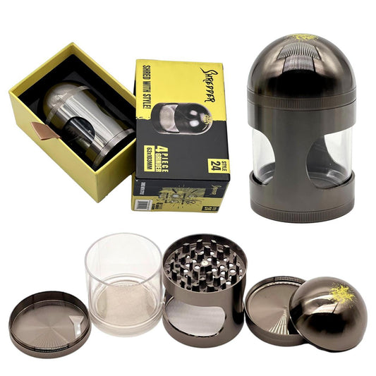 Shredder Grinder (4pc) - 63mm - Asst. - 155RG #9