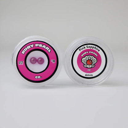 RPC - Terp Pearls - 4mm Sapphire - 2ct - Pink