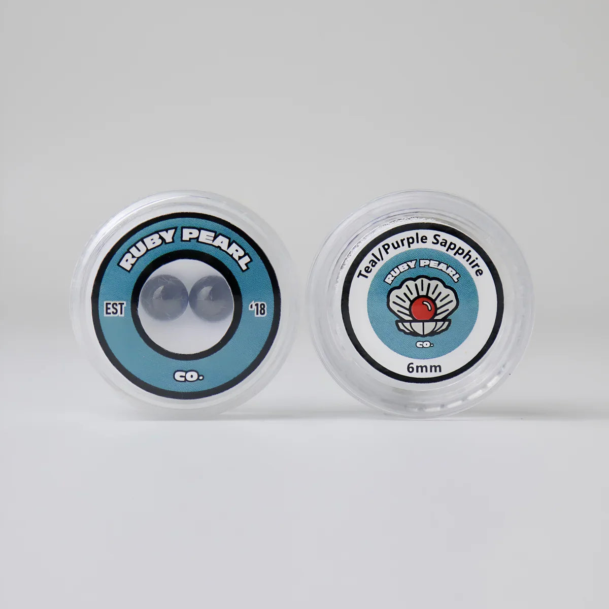 RPC - Terp Pearls - 6mm Sapphire - 2ct - Teal/Purple