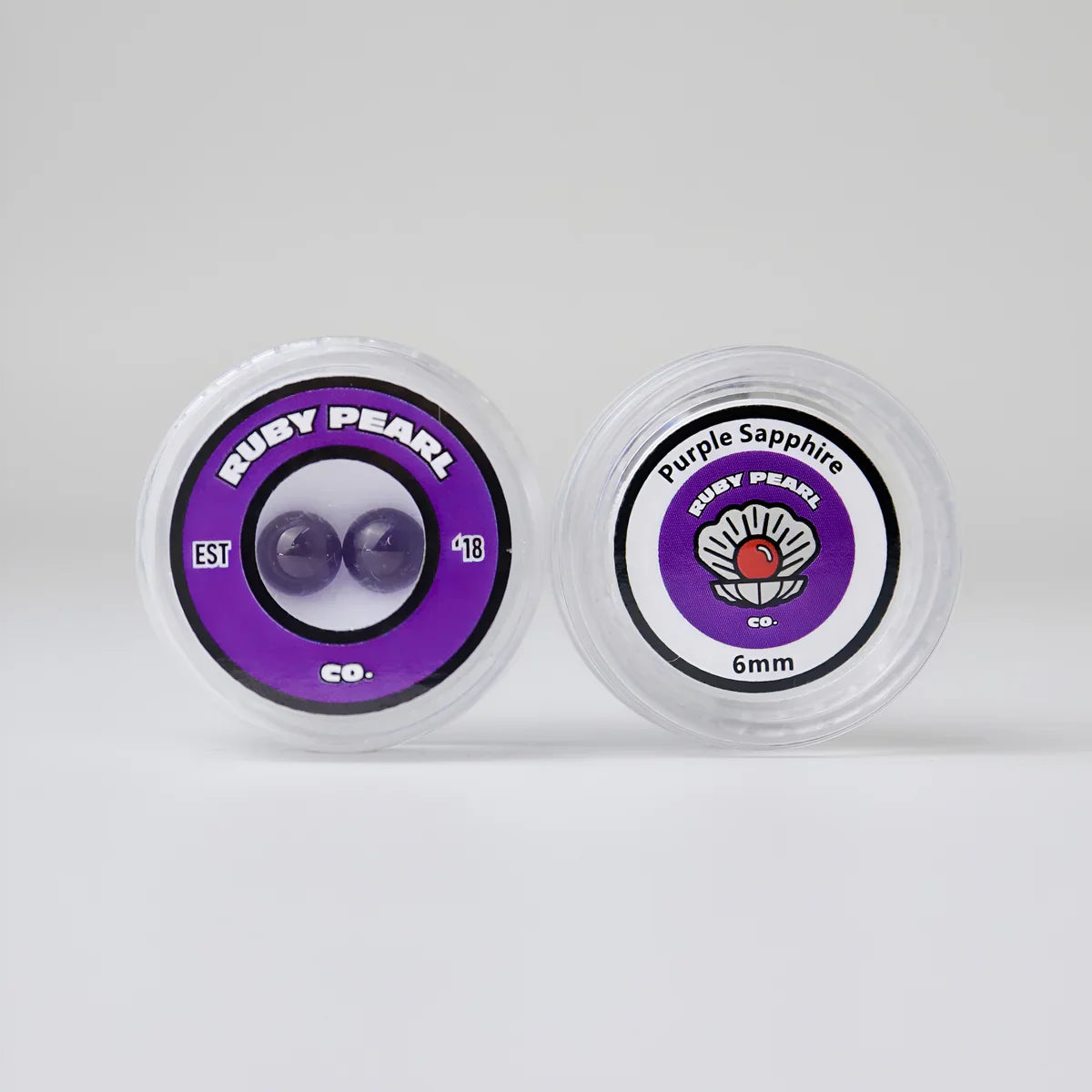 RPC - Terp Pearls - 6mm Sapphire - 2ct - Purple
