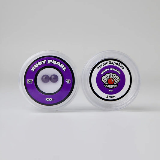RPC - Terp Pearls - 4mm Sapphire - 2ct - Purple