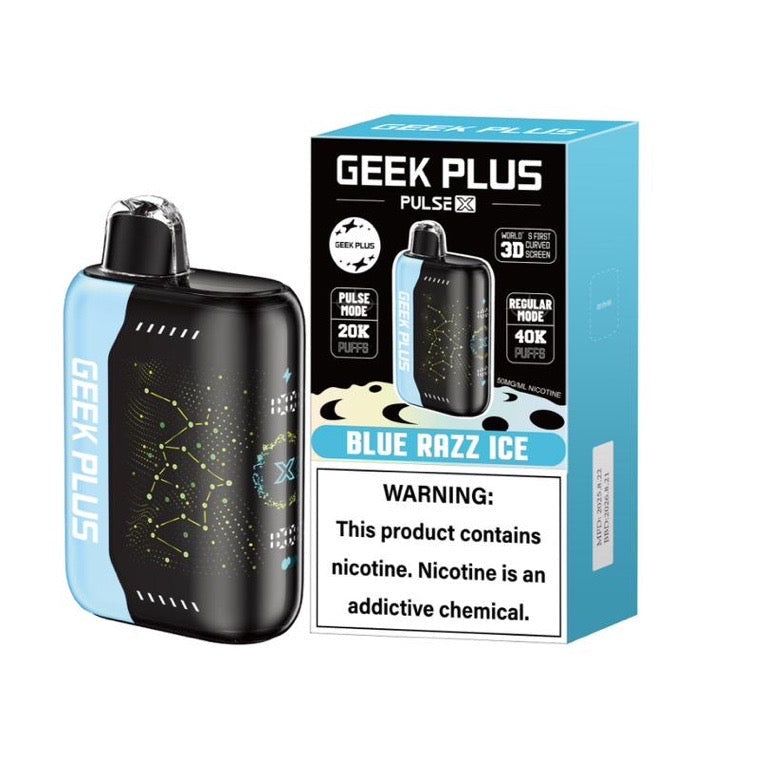 Geek Plus Pulse X 5% - 18ml - 5ct