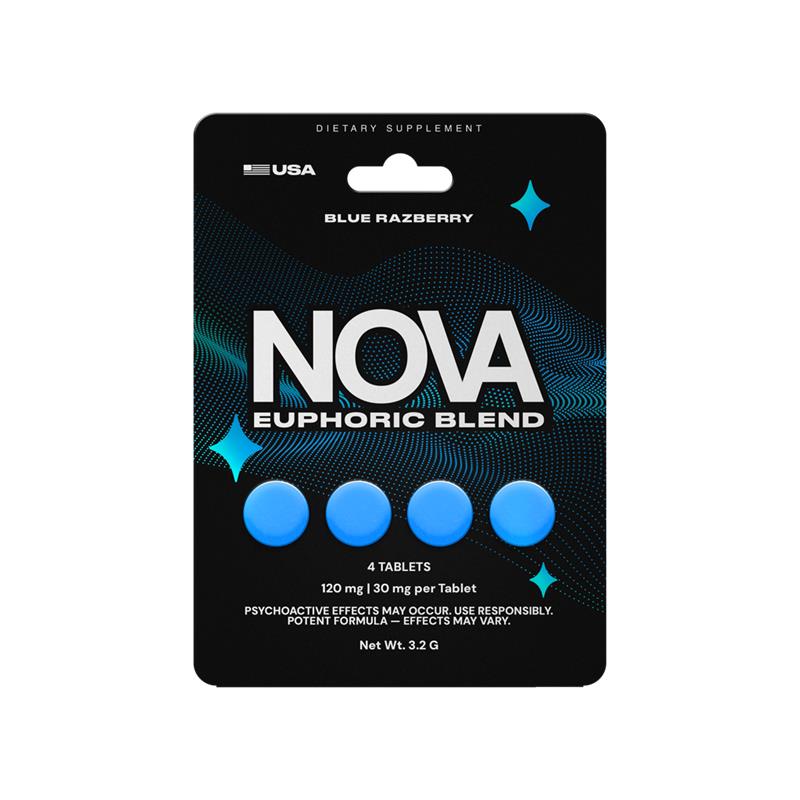Nova 120mg Euphoric Blend Tablets - 4pk - 6ct
