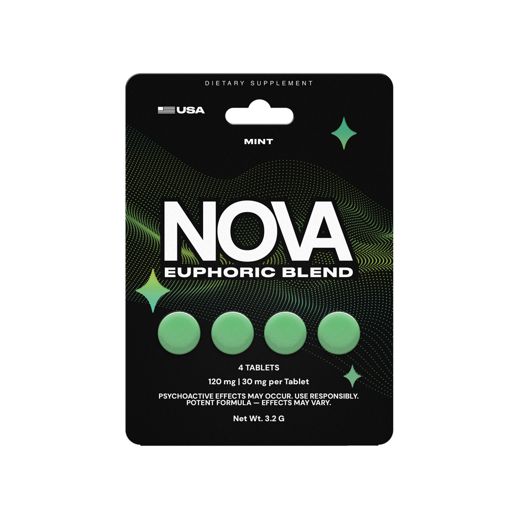 Nova 120mg Euphoric Blend Tablets - 4pk - 6ct