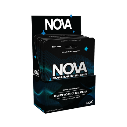 Nova 120mg Euphoric Blend Tablets - 4pk - 6ct