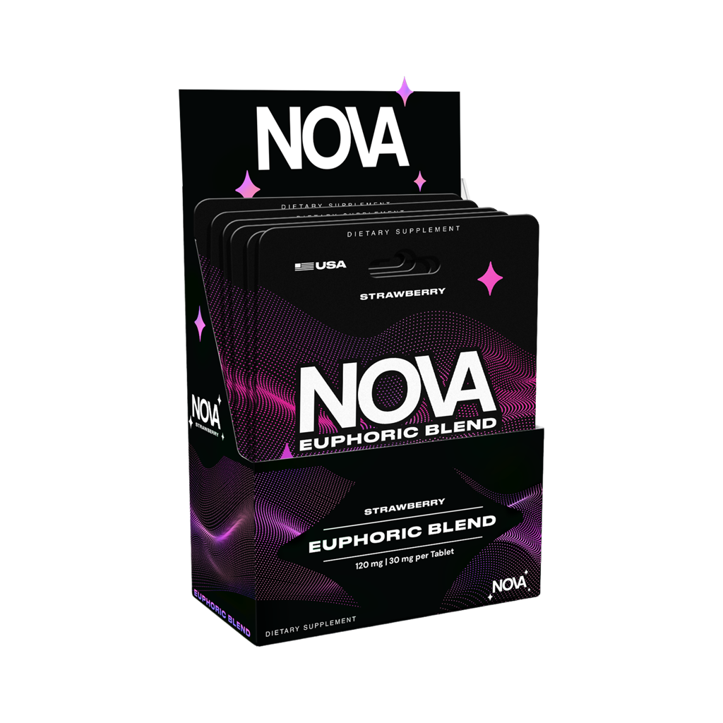 Nova 120mg Euphoric Blend Tablets - 4pk - 6ct