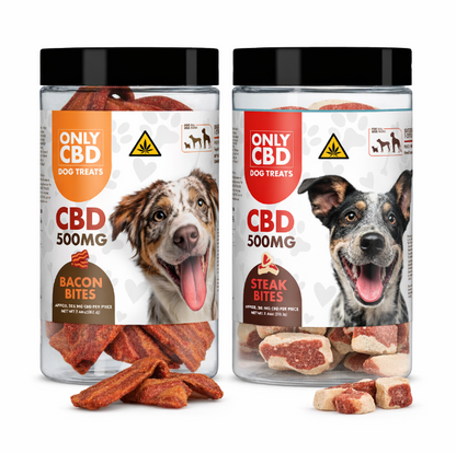 Only CBD - 500mg CBD Dog Treats - 50ct Jar