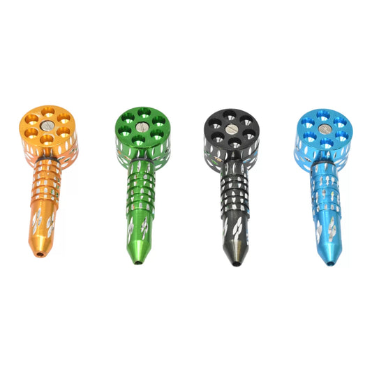 Hand Pipes - 5" Multi Bowl Six Shooter