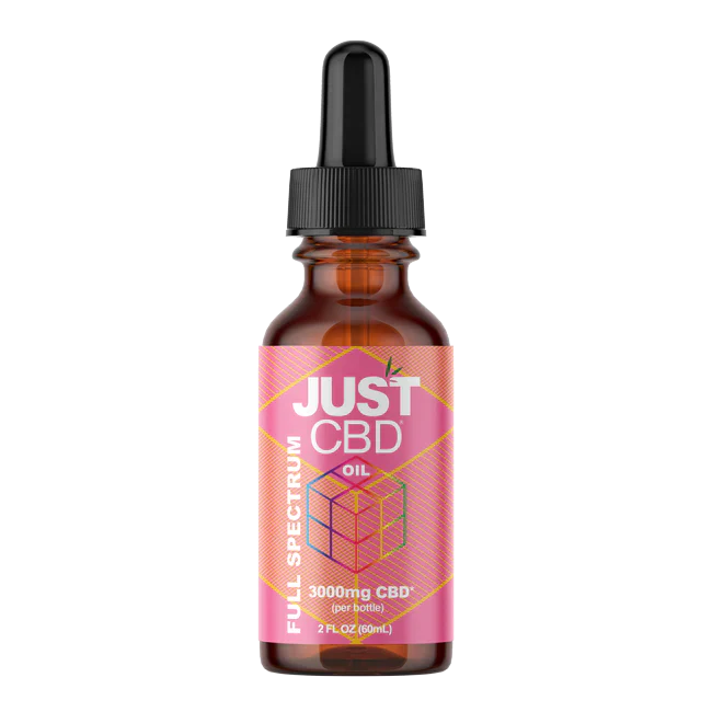 Just CBD - 3000mg Tincture Full Spectrum CBD Oil