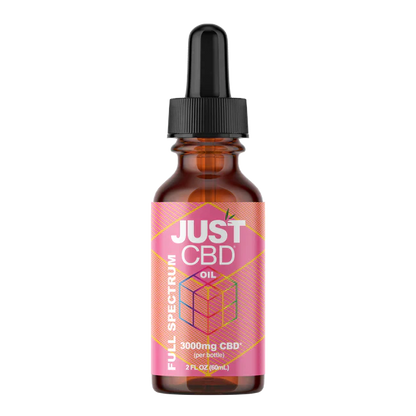 Just CBD - 3000mg Tincture Full Spectrum CBD Oil