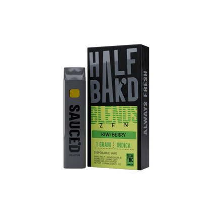Half Bak'd - Blends 1g Disposable - 5ct
