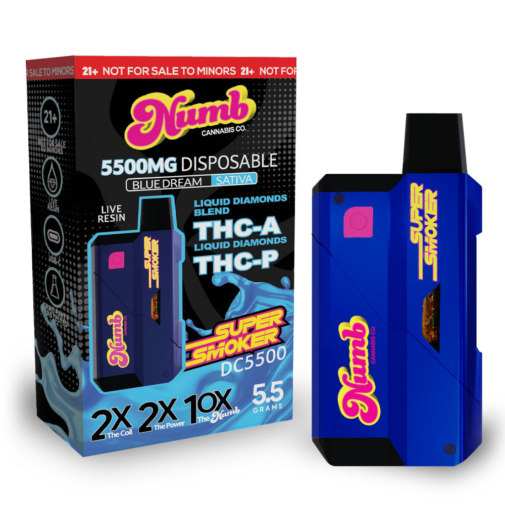Numb - 5.5g Dispo - Delta & Mushrooms