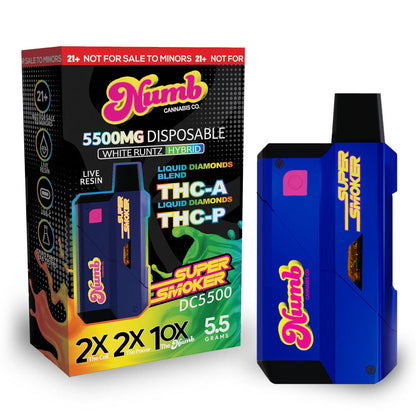 Numb - 5.5g Dispo - Delta & Mushrooms