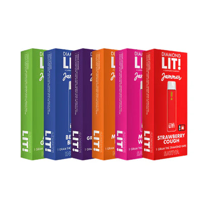 Lit! - 1g Jammer Diamond Lit Disposable - 5ct