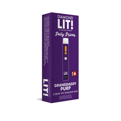 Lit! - 3g Daily Driver Diamond Lit Disposable - 5ct