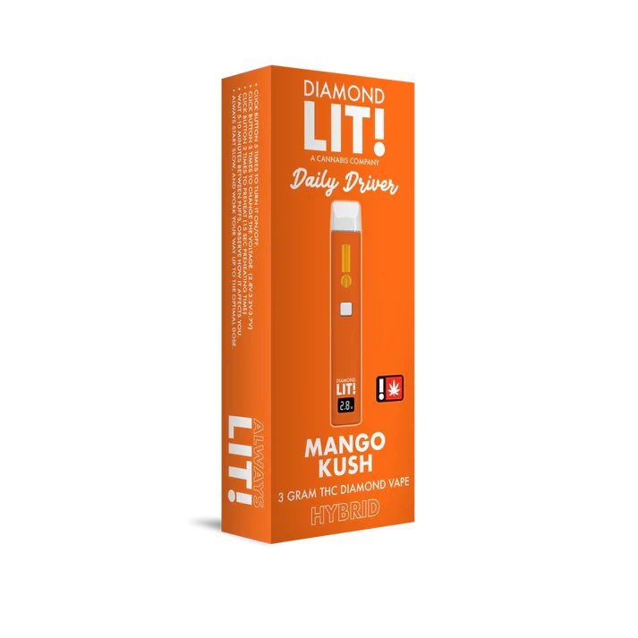 Lit! - 3g Daily Driver Diamond Lit Disposable - 5ct