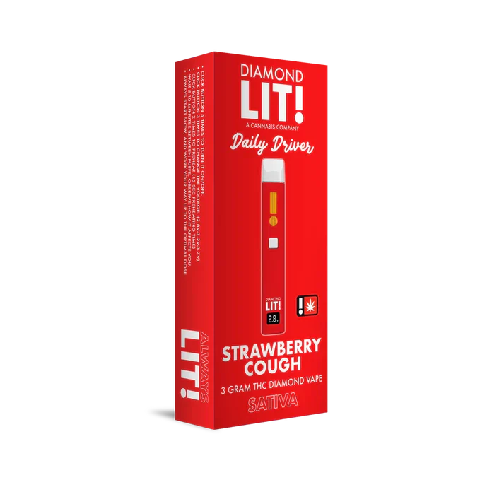 Lit! - 3g Daily Driver Diamond Lit Disposable - 5ct