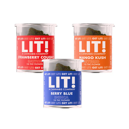 Lit! - 1g Flower THC-A - 28ct
