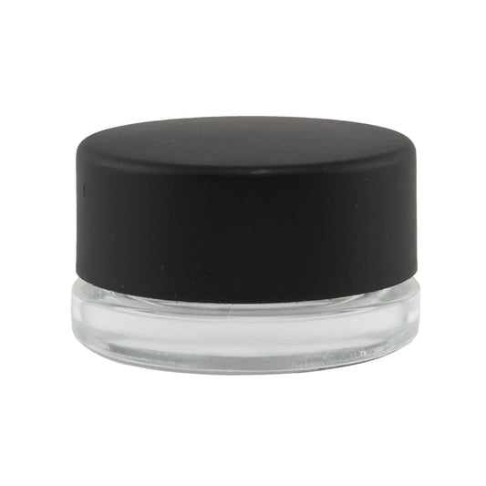 Loud Lock Glass Jars w/ Lid - Black - 9ml - 200ct