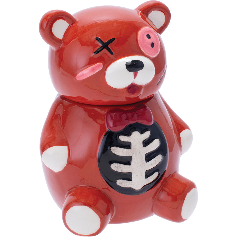 Storage Jar - 4.5" Zombie Scare Bear [ LSJ23 ] +