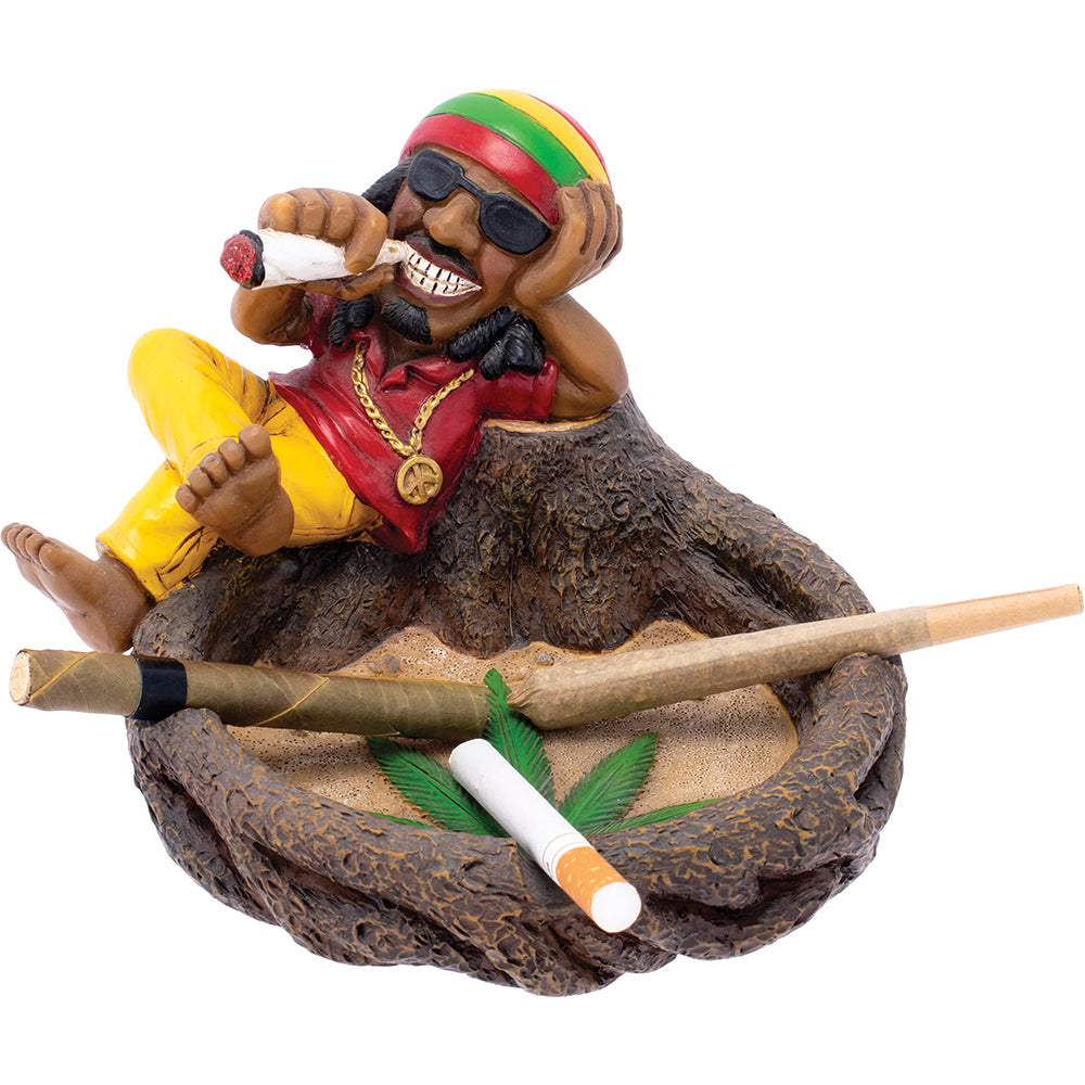 Fujima - Ashtray - 5.7" Jamaica Chillin on Stump