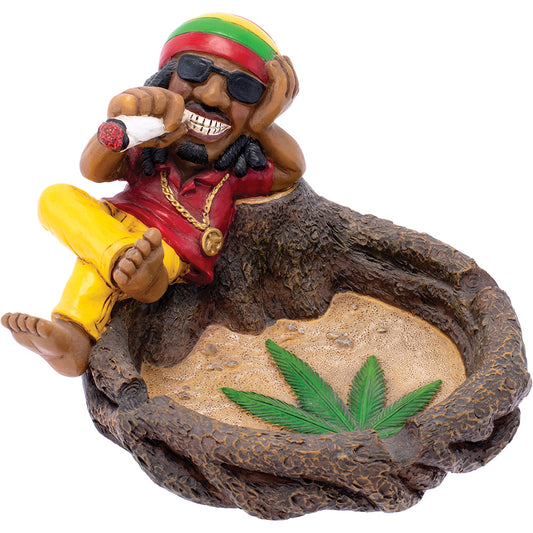 Fujima - Ashtray - 5.7" Jamaica Chillin on Stump