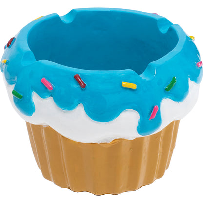 Fujima - Ashtray - Cupcake Polystone - Asst - 4ct [ LT418 ]