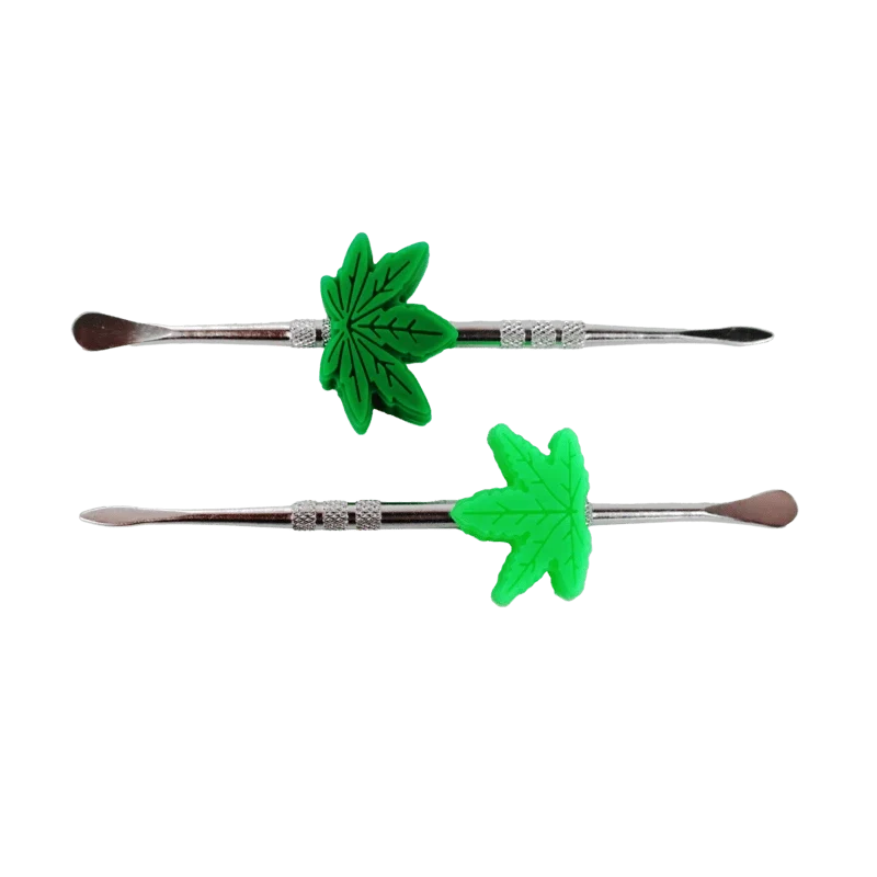 Dab Tool - 30ct - Leaf Stainless
