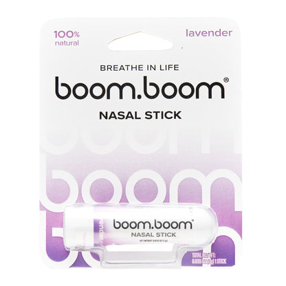 BoomBoom Daily-Use Nasal Stick - Variety Pack (24 x 1-Pack Blister Mastercase)
