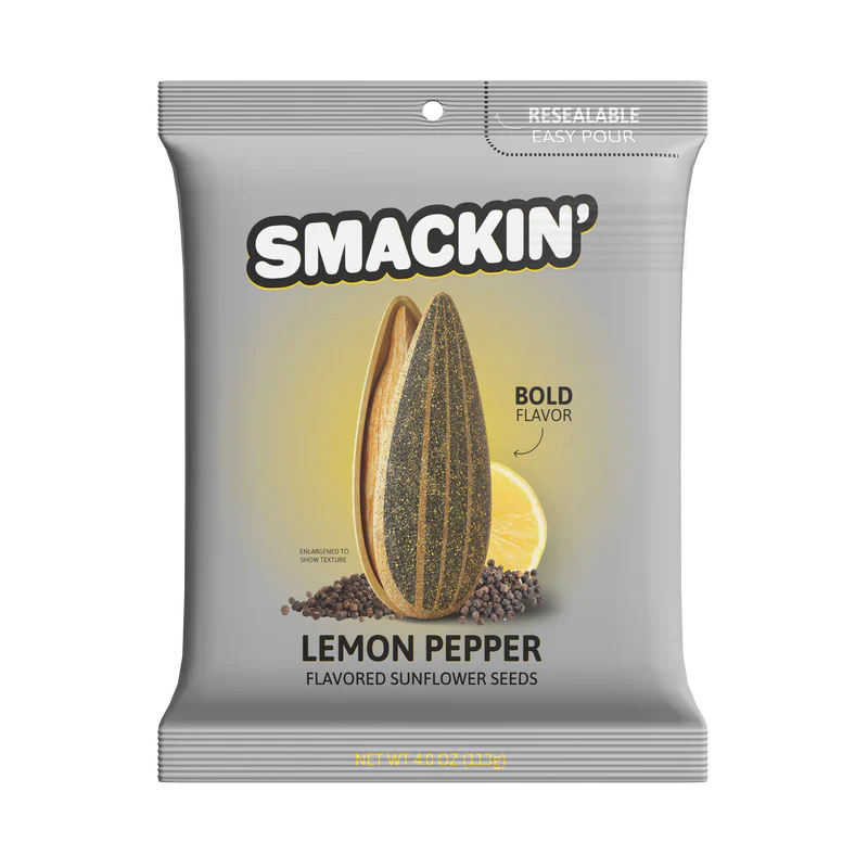 Smackin' Sunflower Seeds - 4oz Bag - 12ct