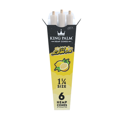 King Palm - Hemp Cones - 1 1/4 - 6pk - 30ct