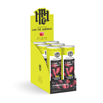 Modern Herb Co - 100mg Live Resin D9 THC Gummies - 5pk - 6ct