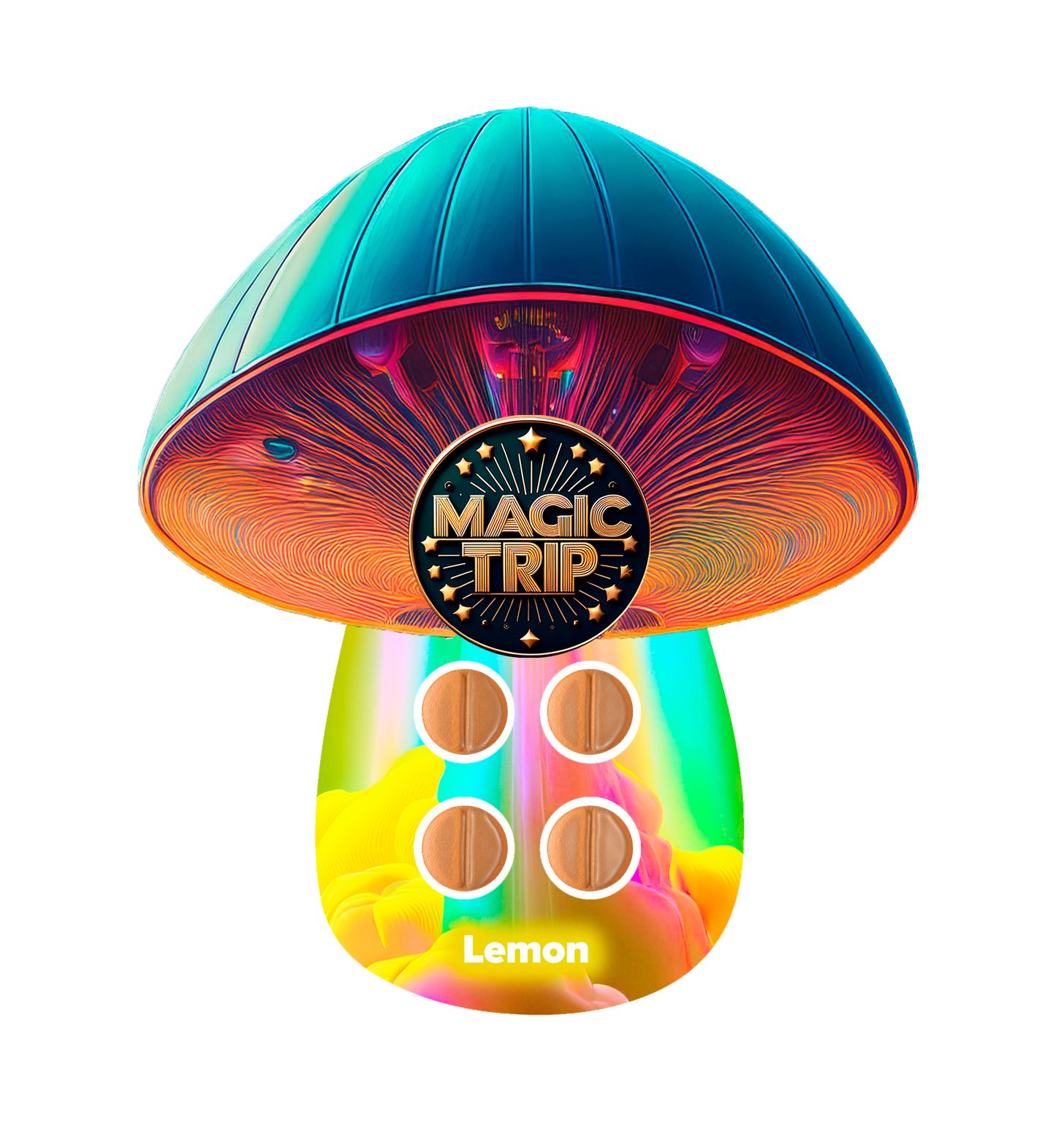 Magic Trip - 10mg Mushroom Tabs - 1pk - 30ct