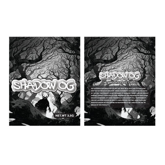 Mylar Bags - 100ct - 3.5g Designer Shadow OG