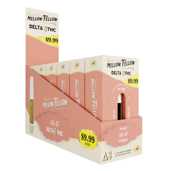 Mellow Fellow - 1g D8 Cart ($9.99) - 6ct