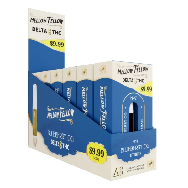 Mellow Fellow - 1g D8 Cart ($9.99) - 6ct