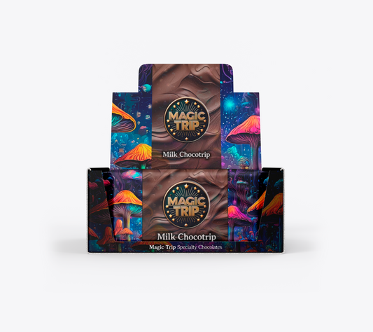 Magic Trip Mushroom Chocolate Bars - 10ct