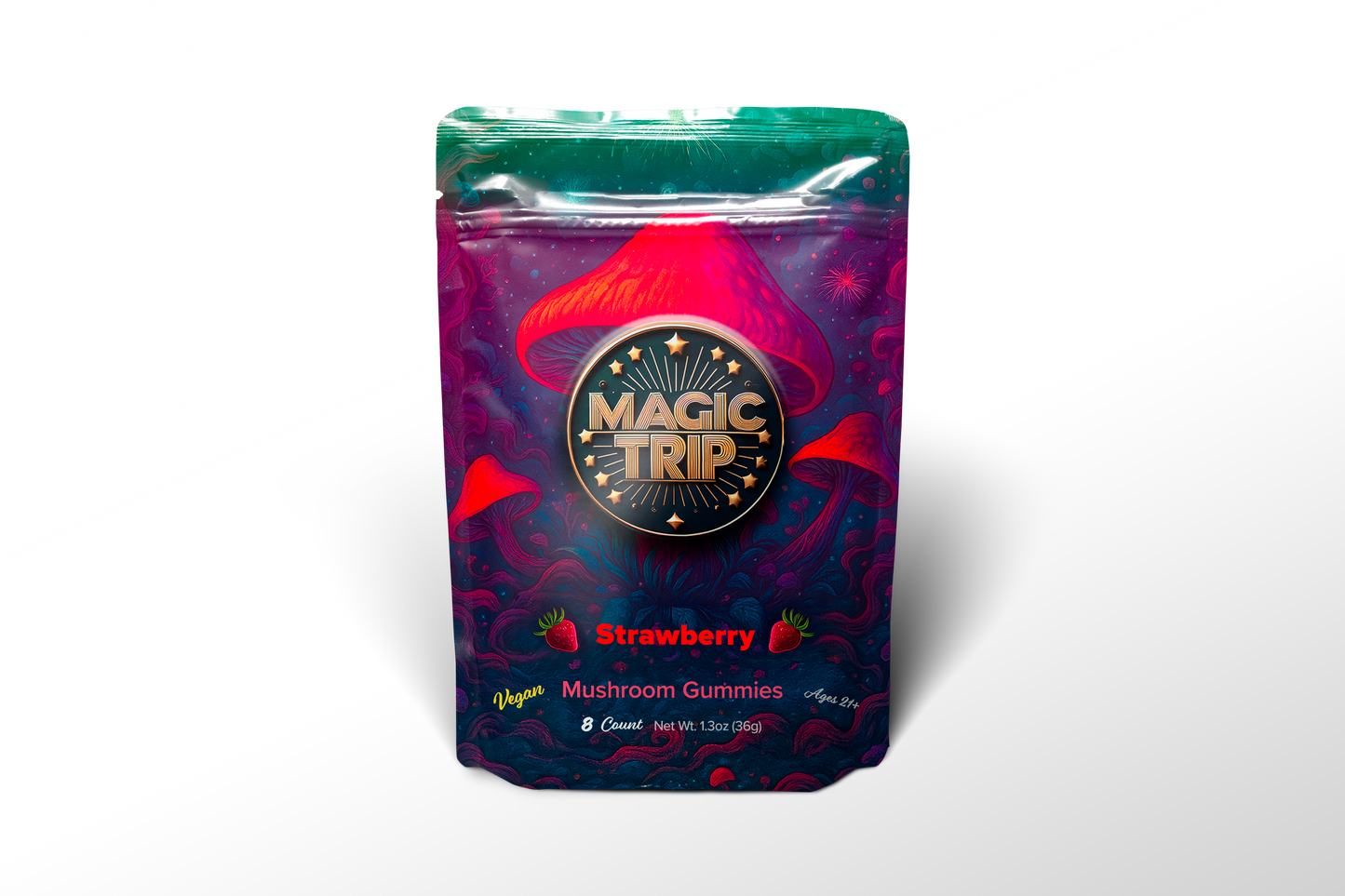 Magic Trip Mushroom Gummies - 8pk - 10ct