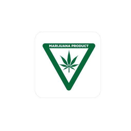 Labels - Marijuana Product - 0.375" x 0.375" - 1000ct