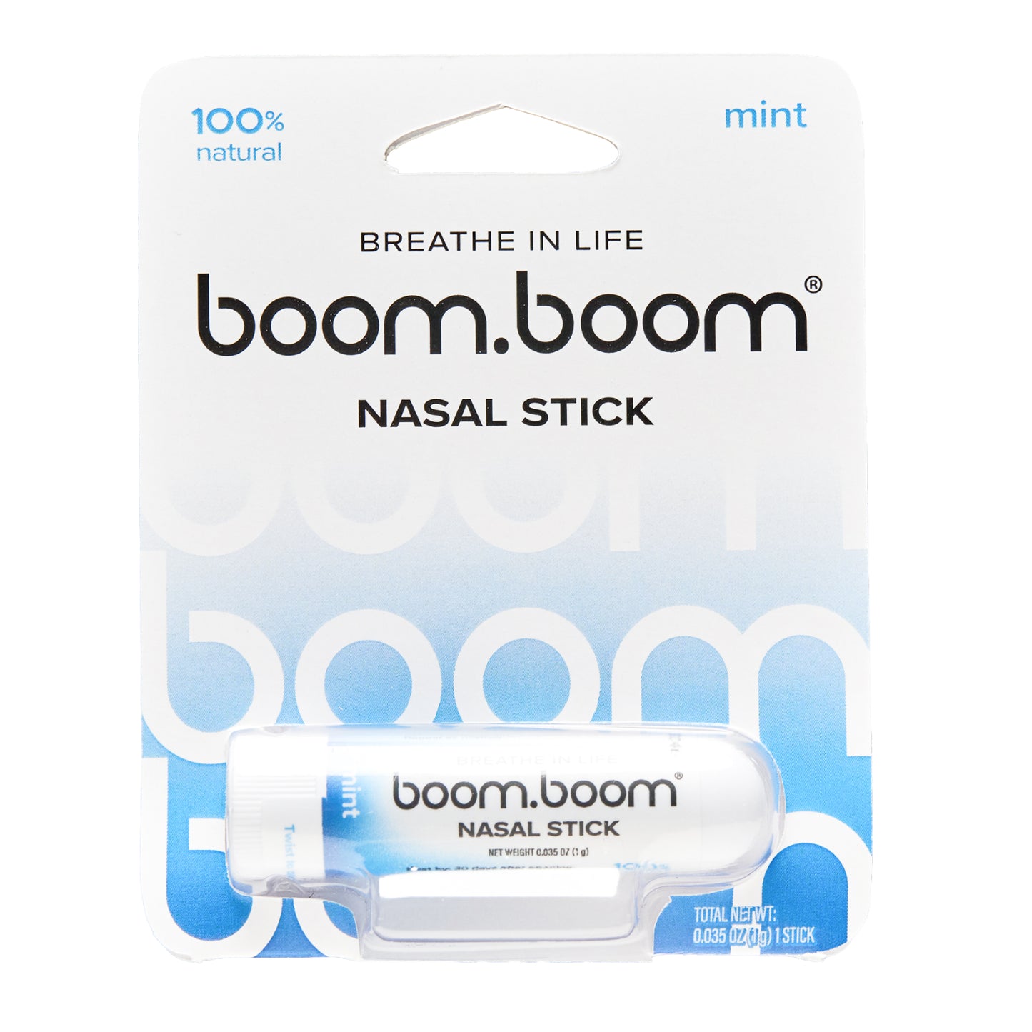 BoomBoom Daily-Use Nasal Stick - Variety Pack (24 x 1-Pack Blister Mastercase)