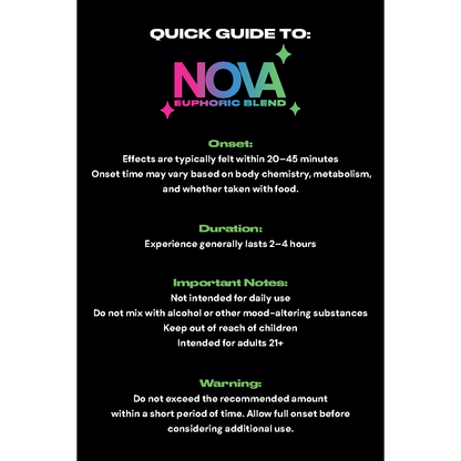 Nova 120mg Euphoric Blend Tablets - 4pk - 6ct
