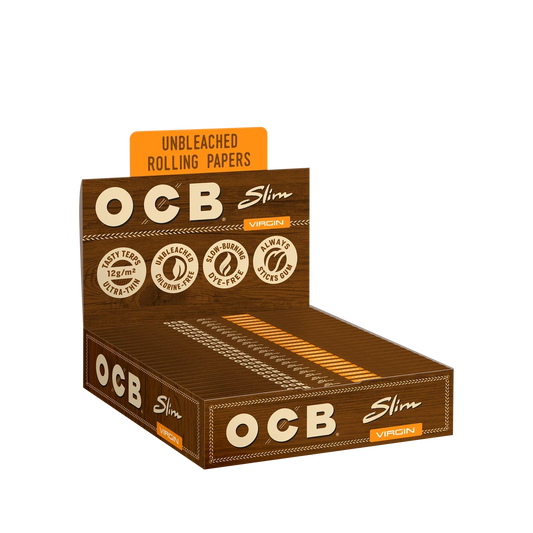 OCB - Papers - Virgin Slim Unbleached - 32pk - 24ct