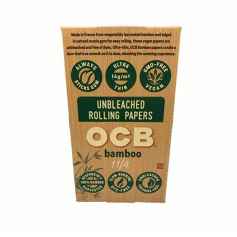 OCB Papers - Bamboo 1 1/4 Size - 24ct